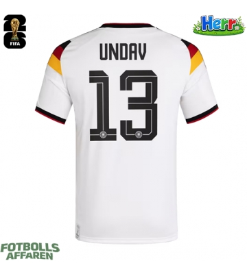 Tyskland Deniz Undav #13 Hemmatröja VM 2026 Kortärmad